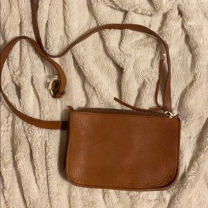 Madewell Brown Leather Fanny Pack